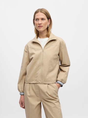 Veste mi-saison OBJECT en beige : devant