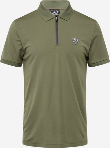 EA7 Emporio Armani Shirt in Groen: voorkant