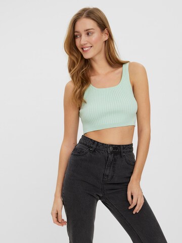 Tops en tricot 'Fibly' VERO MODA en vert : devant