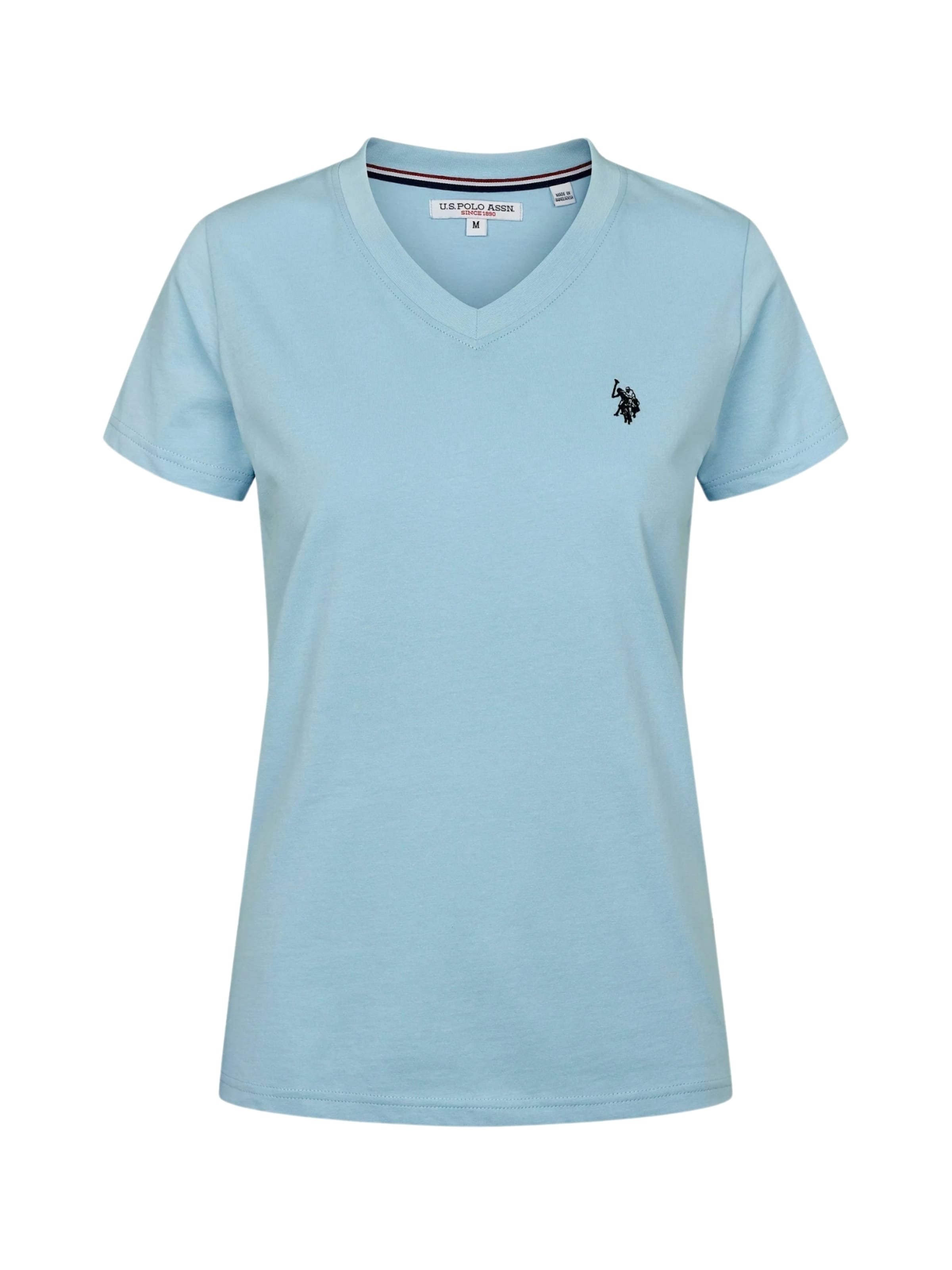 T-shirt U.S. POLO ASSN. en bleu : devant