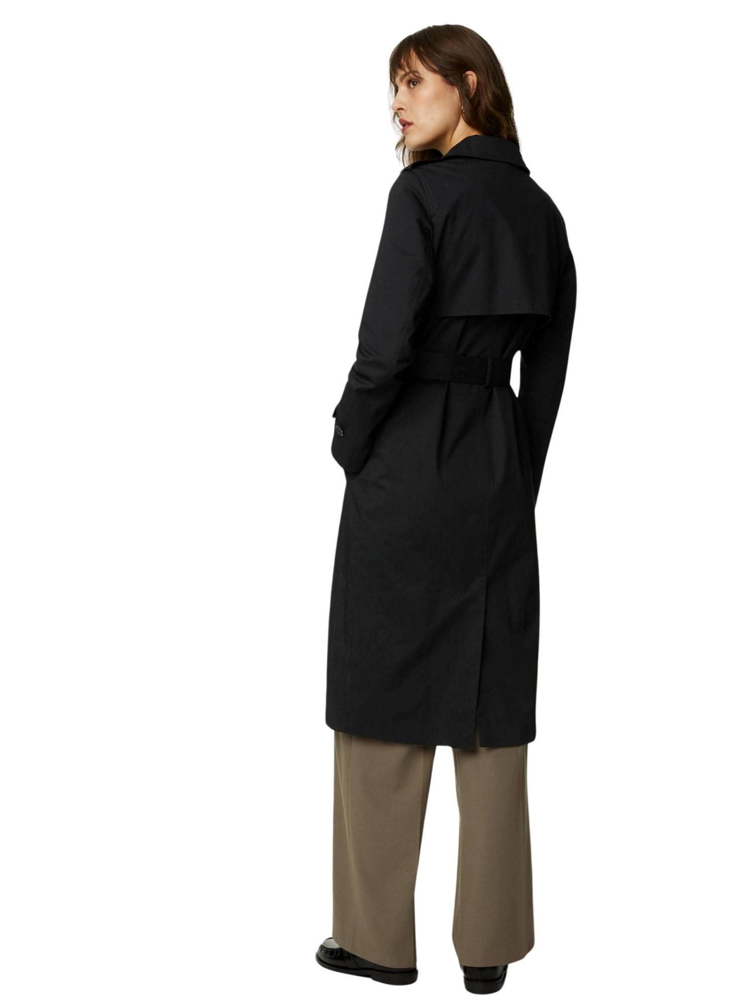 Marks & Spencer Between-Seasons Coat in Black