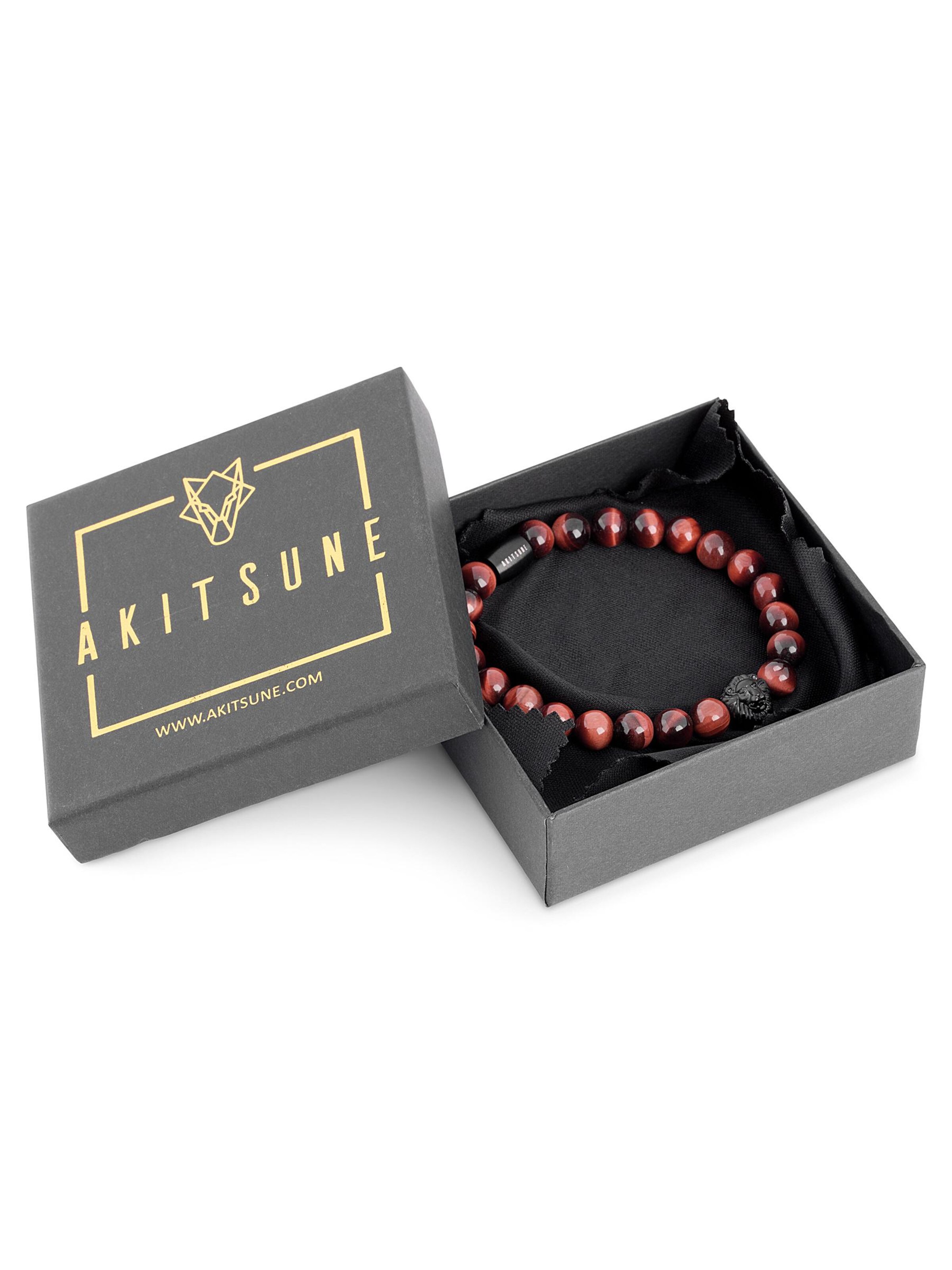 Akitsune Bracelet 'Regis' in Red
