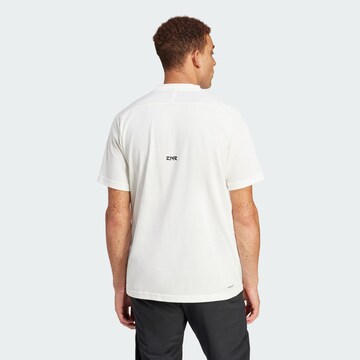 T-Shirt fonctionnel 'Z.N.E.' ADIDAS SPORTSWEAR en blanc