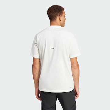 ADIDAS SPORTSWEAR Toiminnallinen paita 'Z.N.E.' värissä valkoinen
