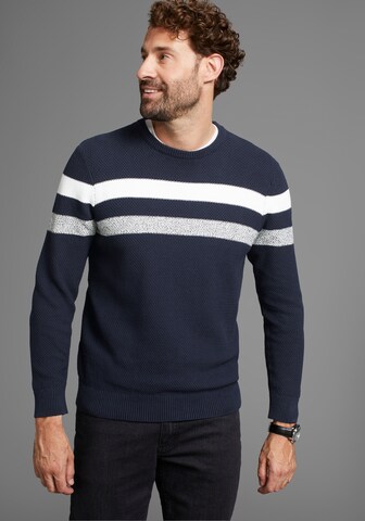 Man's World Sweater in Blue: front