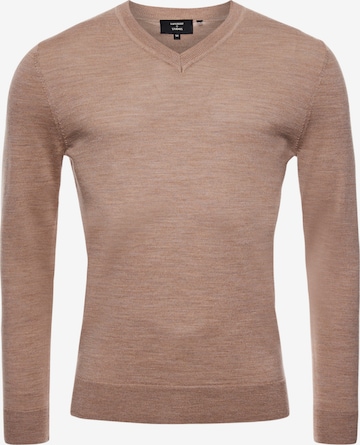 Superdry Trui in Beige: voorkant