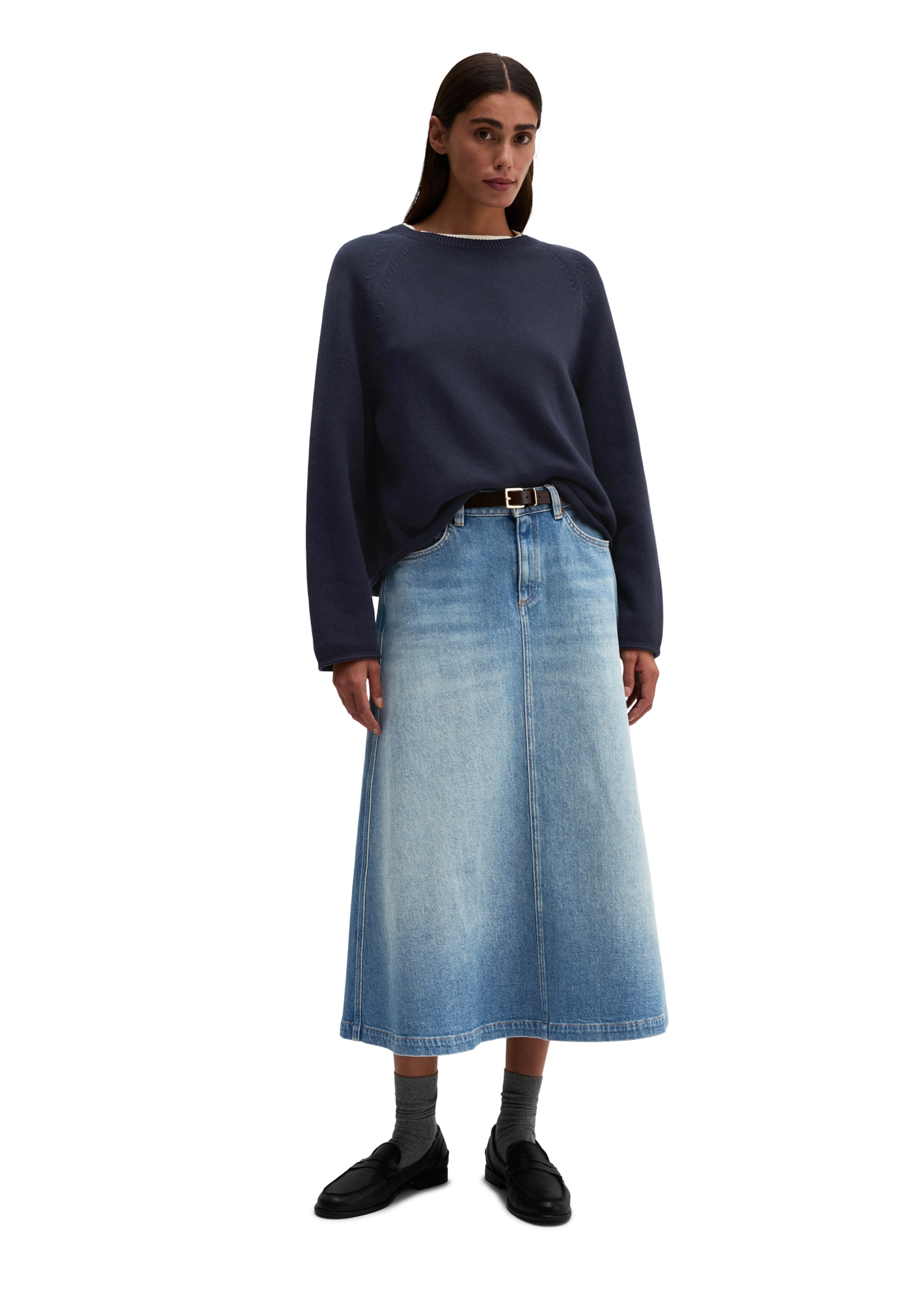 Marc O'Polo Pullover in Blau: Vorderseite