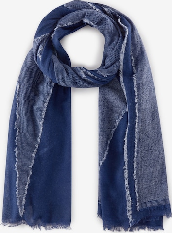 CODELLO Scarf in Blue: front