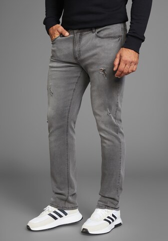 Bruno Banani Regular Jeans in Grey: front