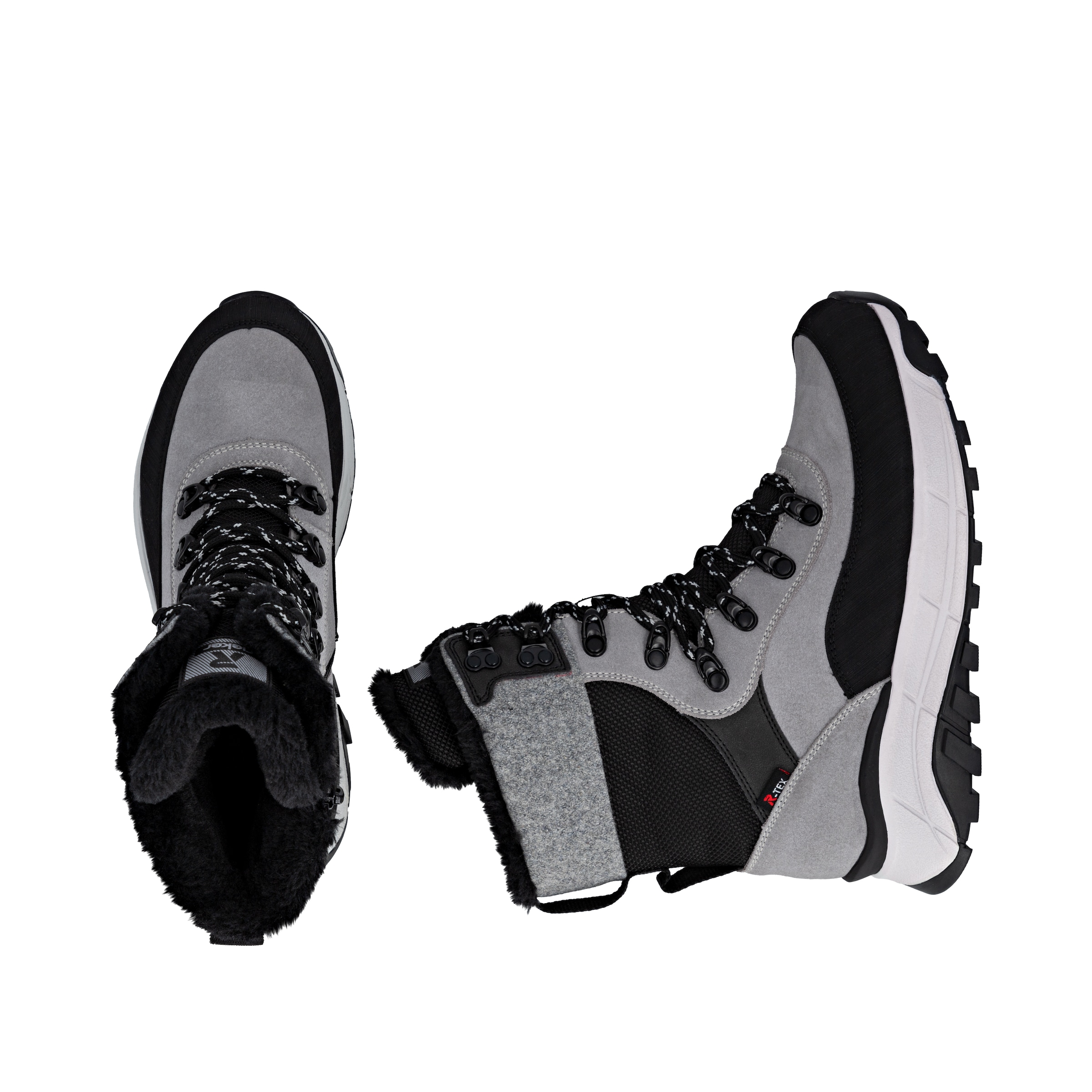 Rieker Snow Boots in Grey