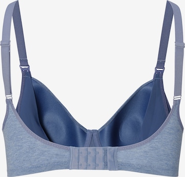 Noppies T-shirt Nursing Bra in Blue