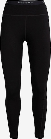 ICEBREAKER - Skinny Pantalón deportivo en negro: frente