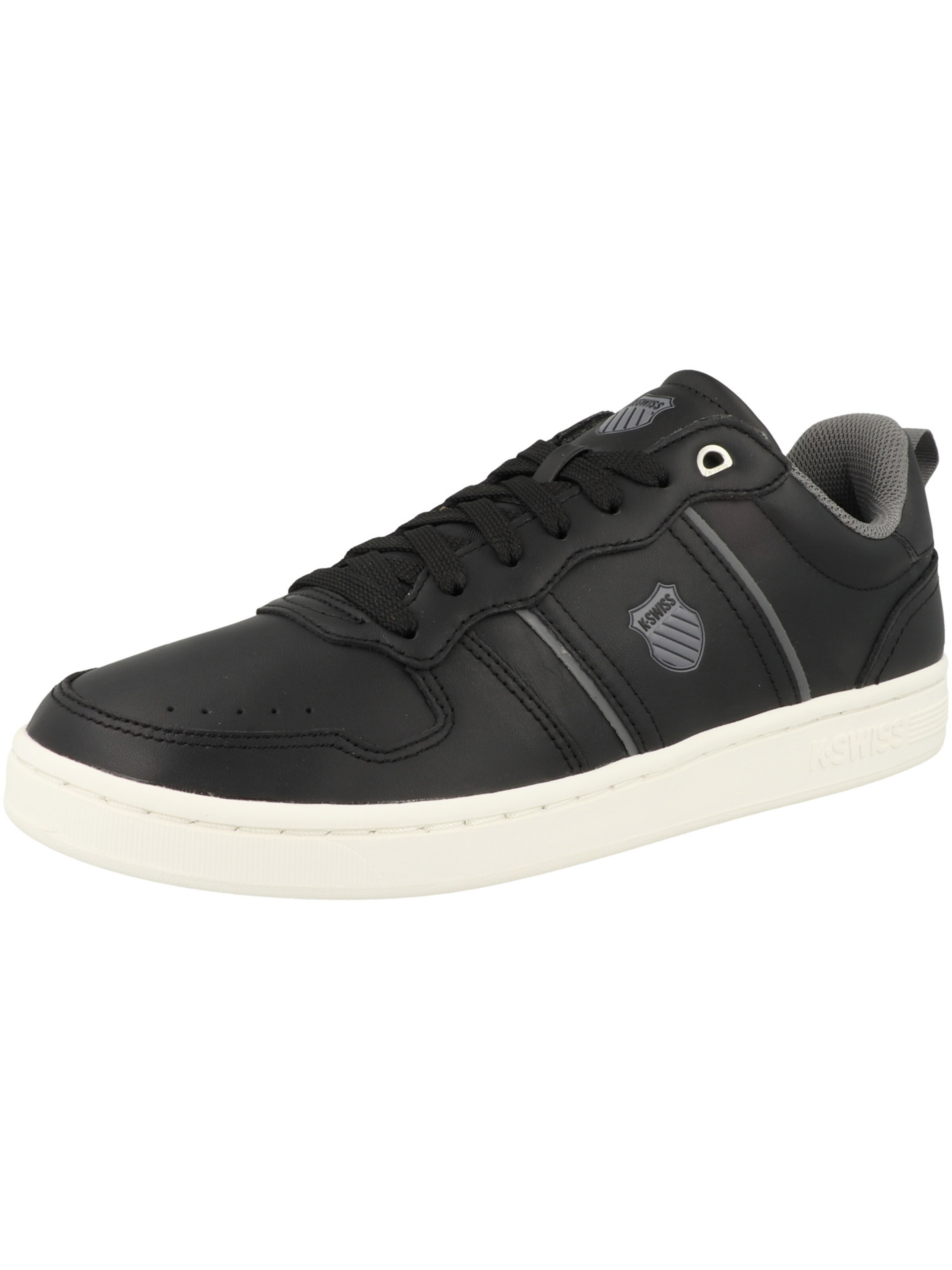 Sneaker bassa 'Lozan Match Lux' di K-SWISS in nero: frontale