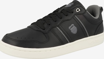 Baskets basses 'Lozan Match Lux' K-SWISS en noir : devant