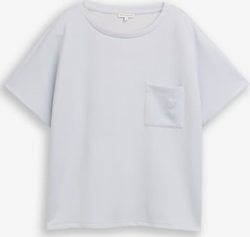 TOM TAILOR Shirt in Blue: front