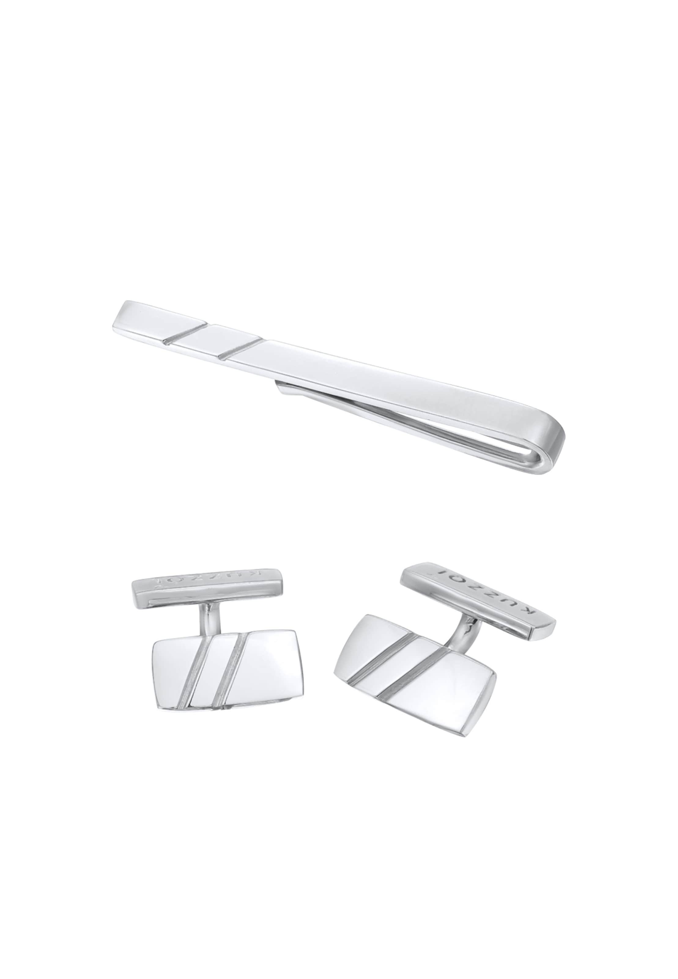 KUZZOI Korusarja värissä hopea: etupuoli