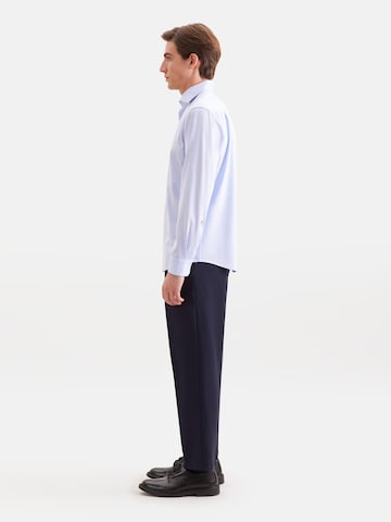 Coupe regular Chemise business SEIDENSTICKER en bleu