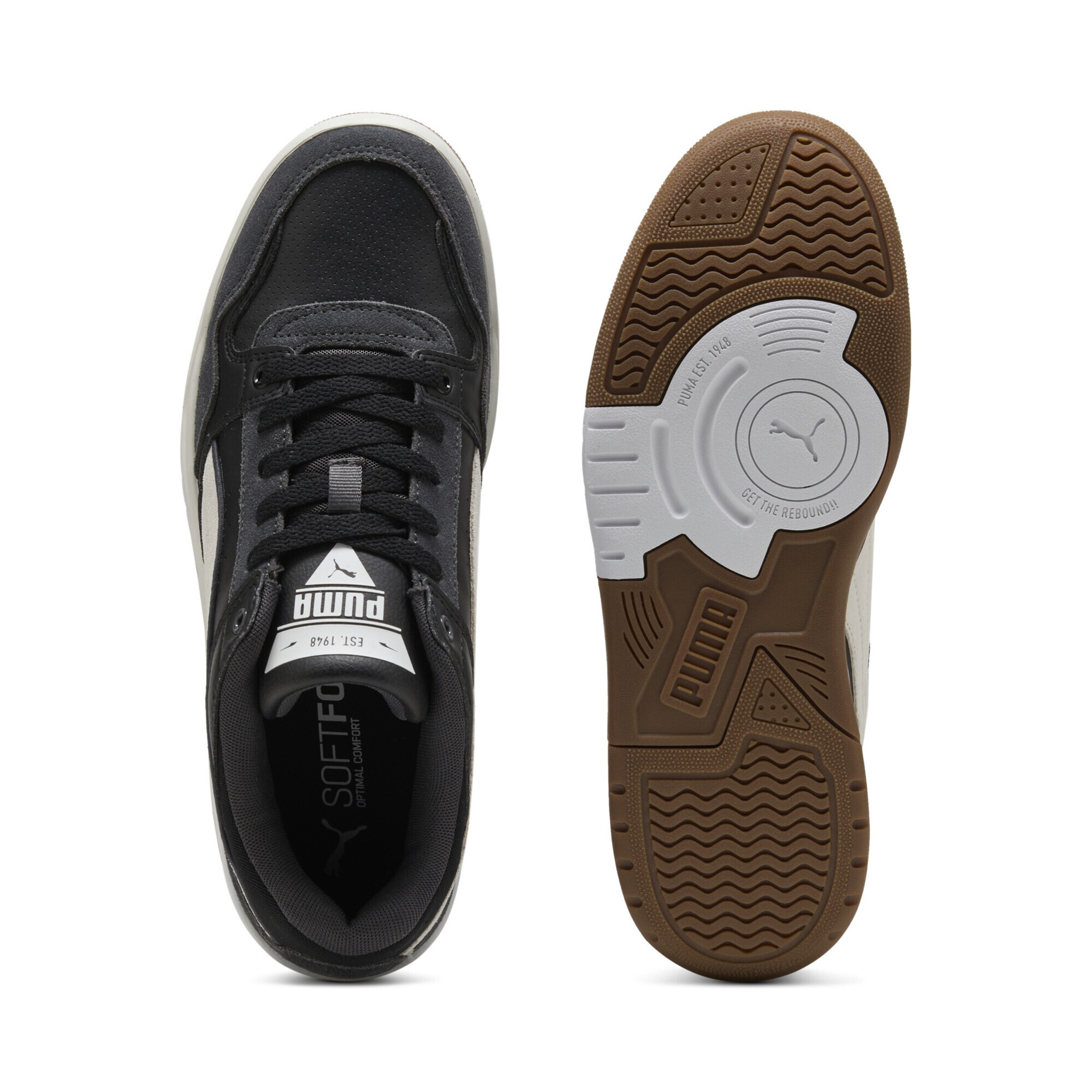 PUMA Sneakers laag 'Rebound Retro' in Zwart