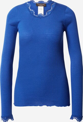 rosemunde Shirt in Blauw: voorkant