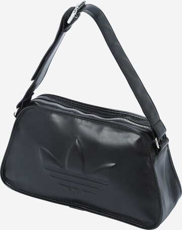 ADIDAS ORIGINALS Shoulder Bag in Black: front