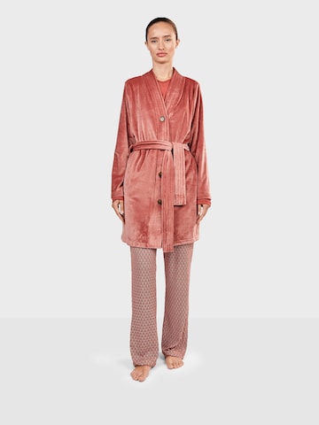Peignoir court Gisela en rose