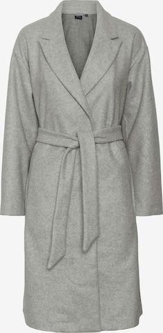 Vero Moda Curve Between-Seasons Coat 'Fortune' in Grey: front