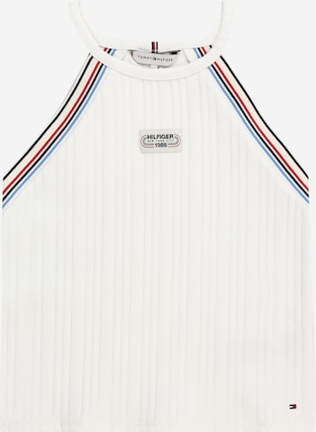 TOMMY HILFIGER - Top em branco: frente