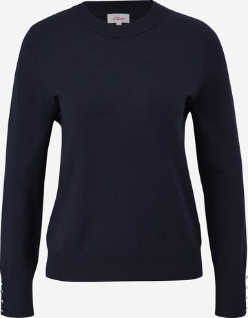 s.Oliver Sweater in Blue: front