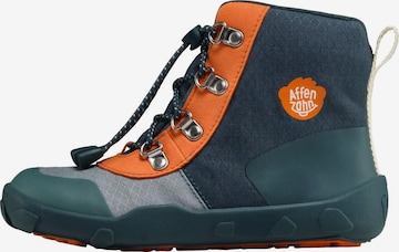 Affenzahn Boots 'Discovy' in Green: front