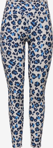 ONLY PLAY Skinny Urheiluhousut 'ONPRYA-2- FERN' värissä harmaa: etupuoli