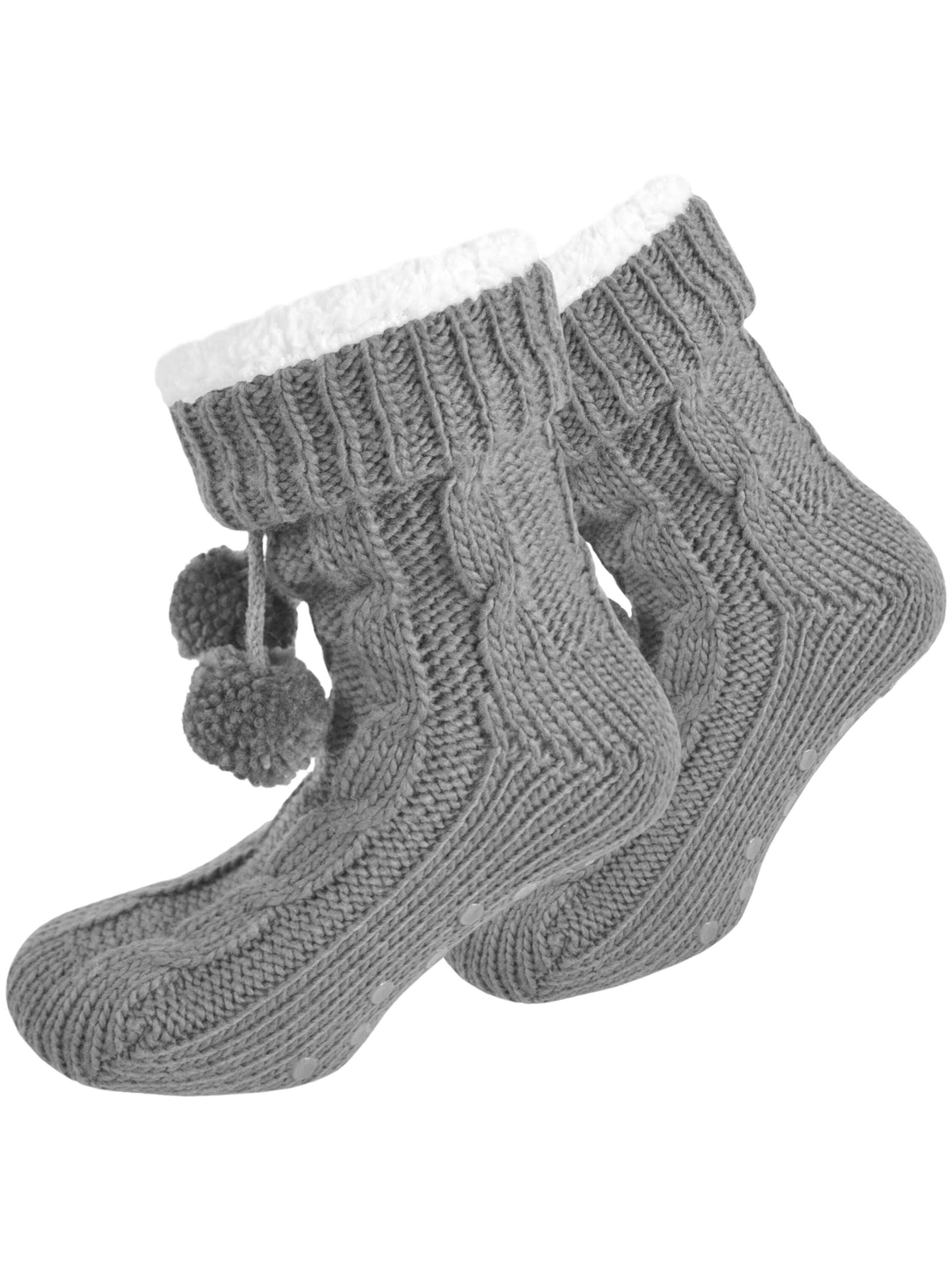 normani Socks in Grey: front