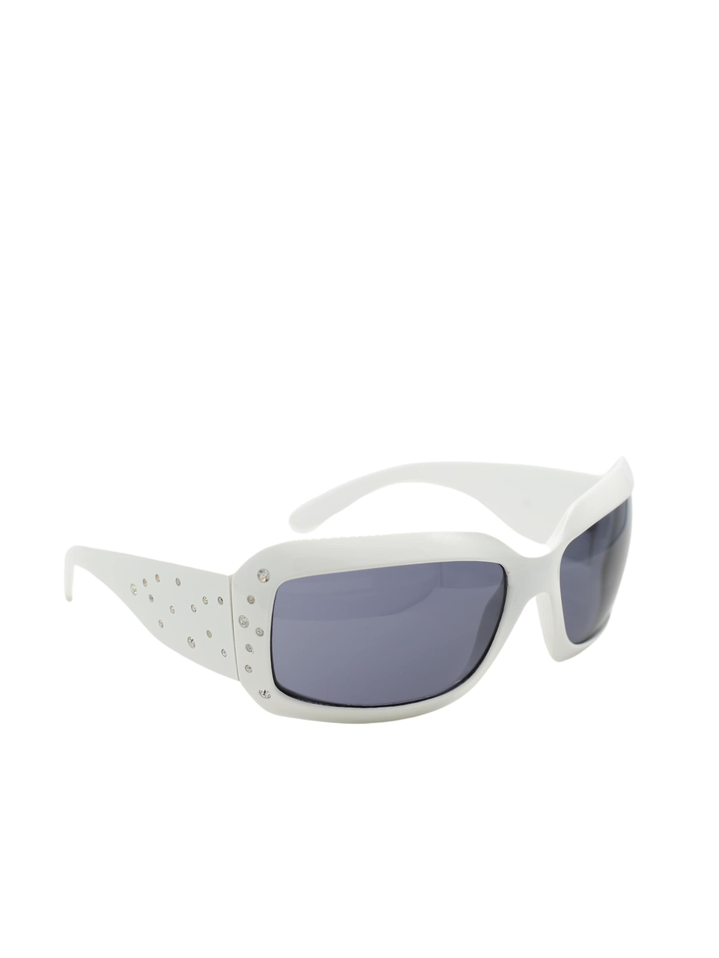 COLLEZIONE ALESSANDRO Sunglasses 'Snowflake' in White: front