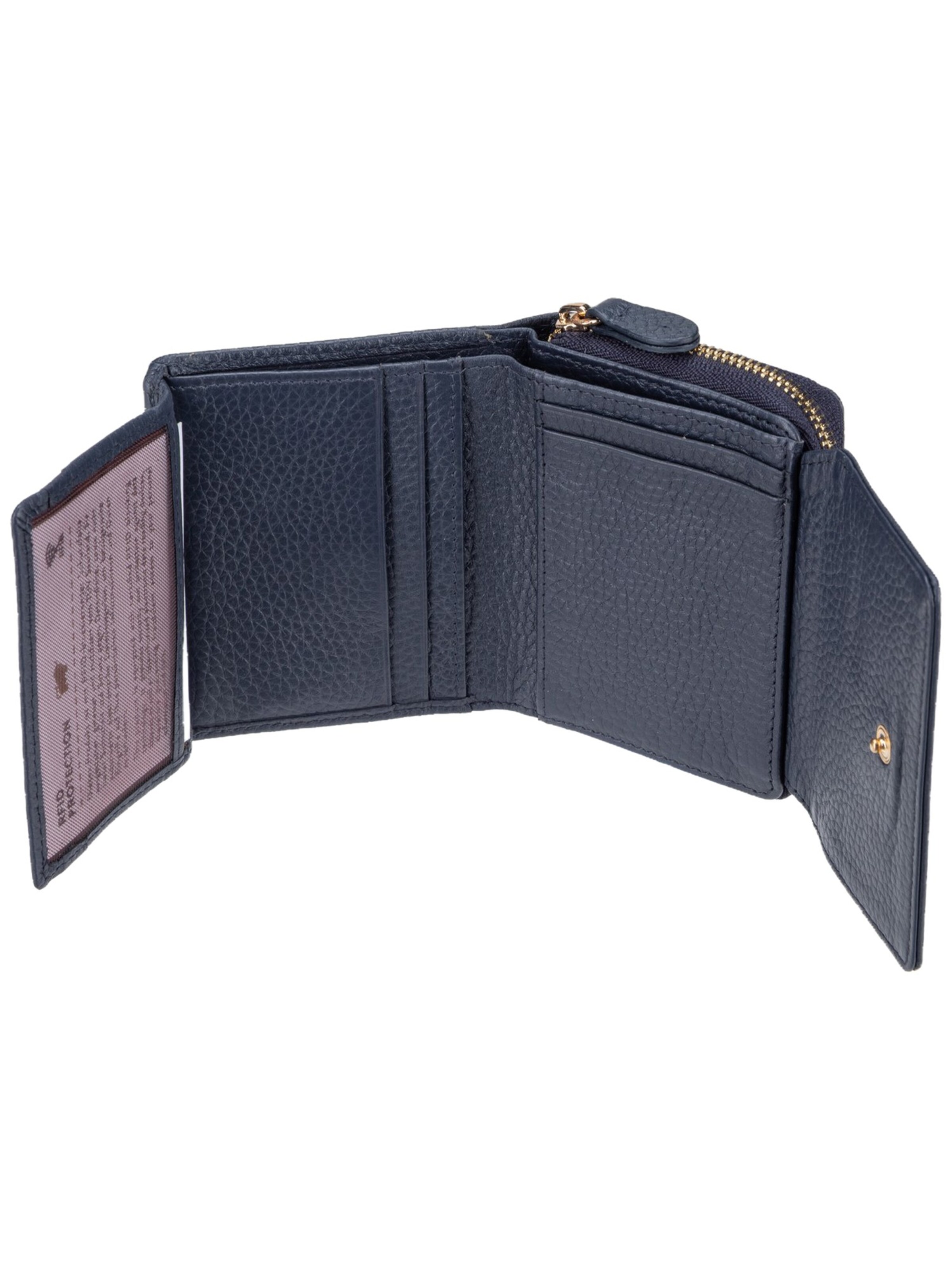 Braun Büffel Wallet ' Asti RV 50446 6CS ' in Blue