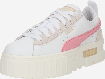 PUMA Низкие кроссовки 'Mayze Gentle Meld' в Белый: спереди