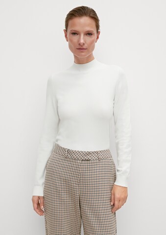 COMMA Pullover in Weiß: Vorderseite