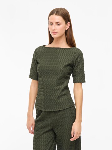 VILA Shirt 'VIRomila' in Green: front