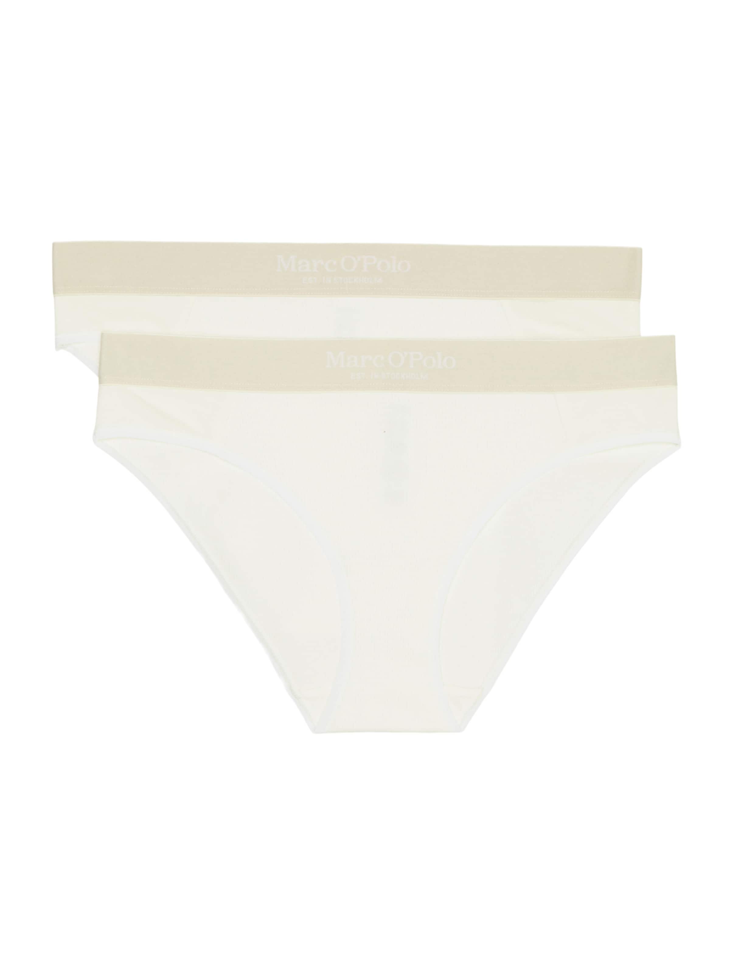 Marc O'Polo Slip 'Iconic Rib' in White: front