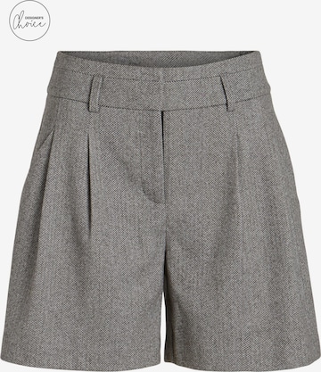 VILA Wide Leg Shorts 'HYBORN' in Grau: predná strana