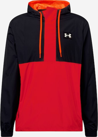 UNDER ARMOUR Sportjas 'Alma Mater' in Rood: voorkant