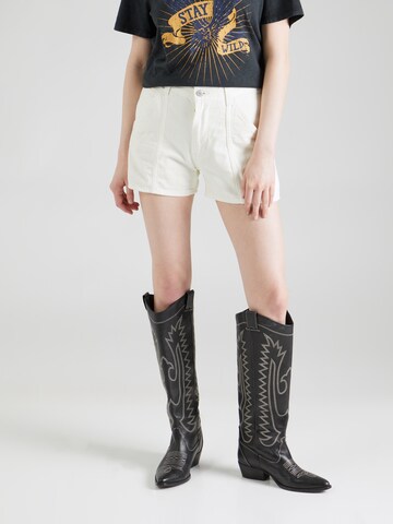 regular Jeans 'Lightweight Carpenter Shorts' di LEVI'S ® in bianco: frontale