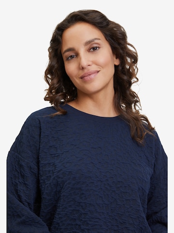 Sweat-shirt Betty & Co en bleu