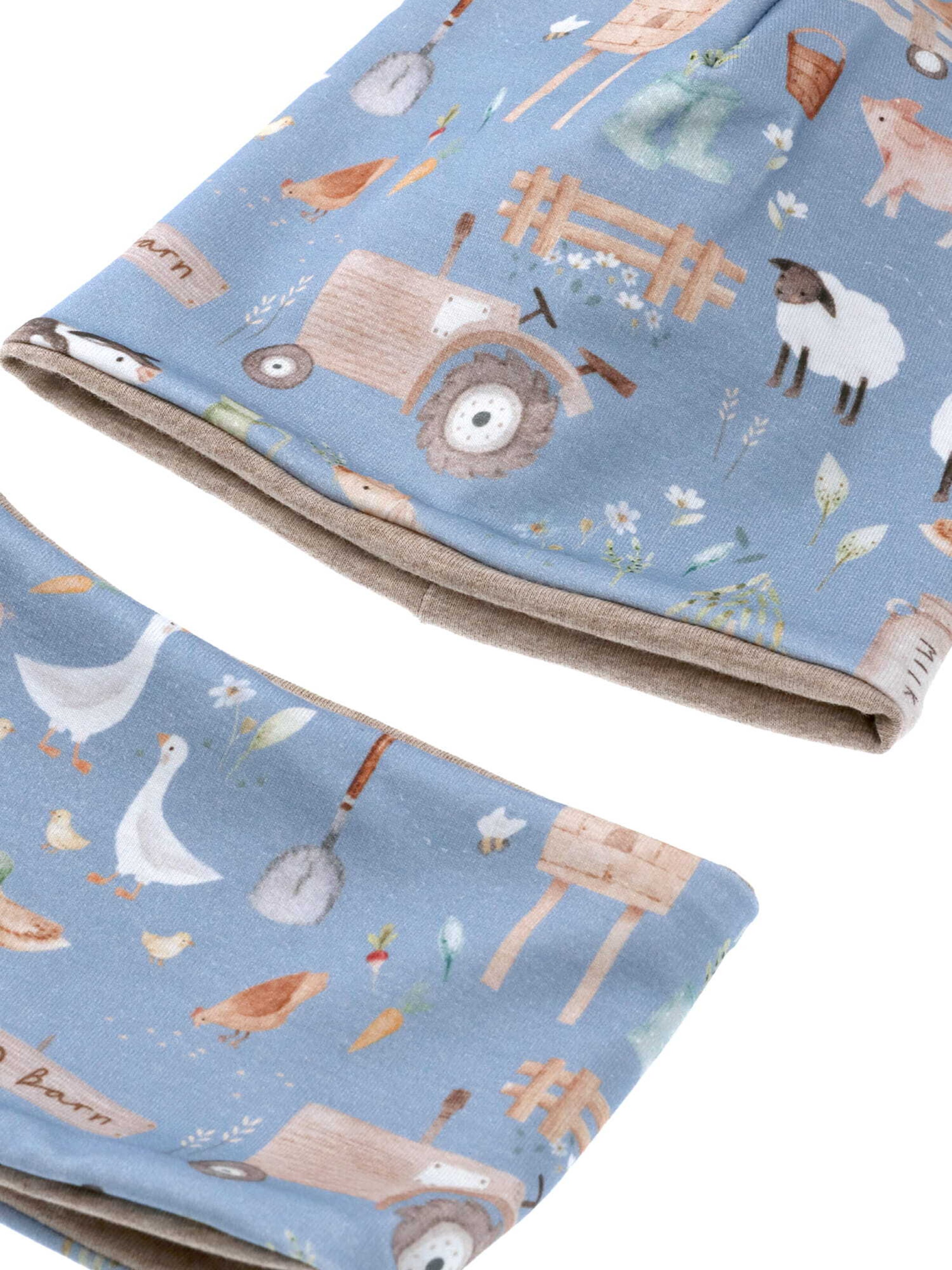 Set Land-Juwelen en bleu