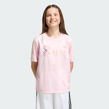 ADIDAS ORIGINALS Shirt 'Adicolor' in Roze: voorkant