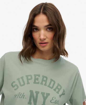 Superdry & Co Shirt 'Athletic Essentials' in Groen