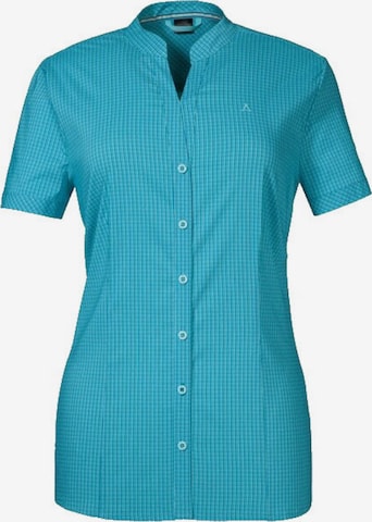 Schöffel - Blusa funcionais 'Mumbai' em azul: frente