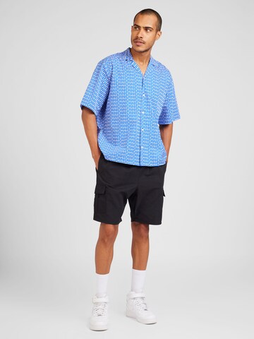 HUGO Regular fit Button Up Shirt 'Eligino' in Blue