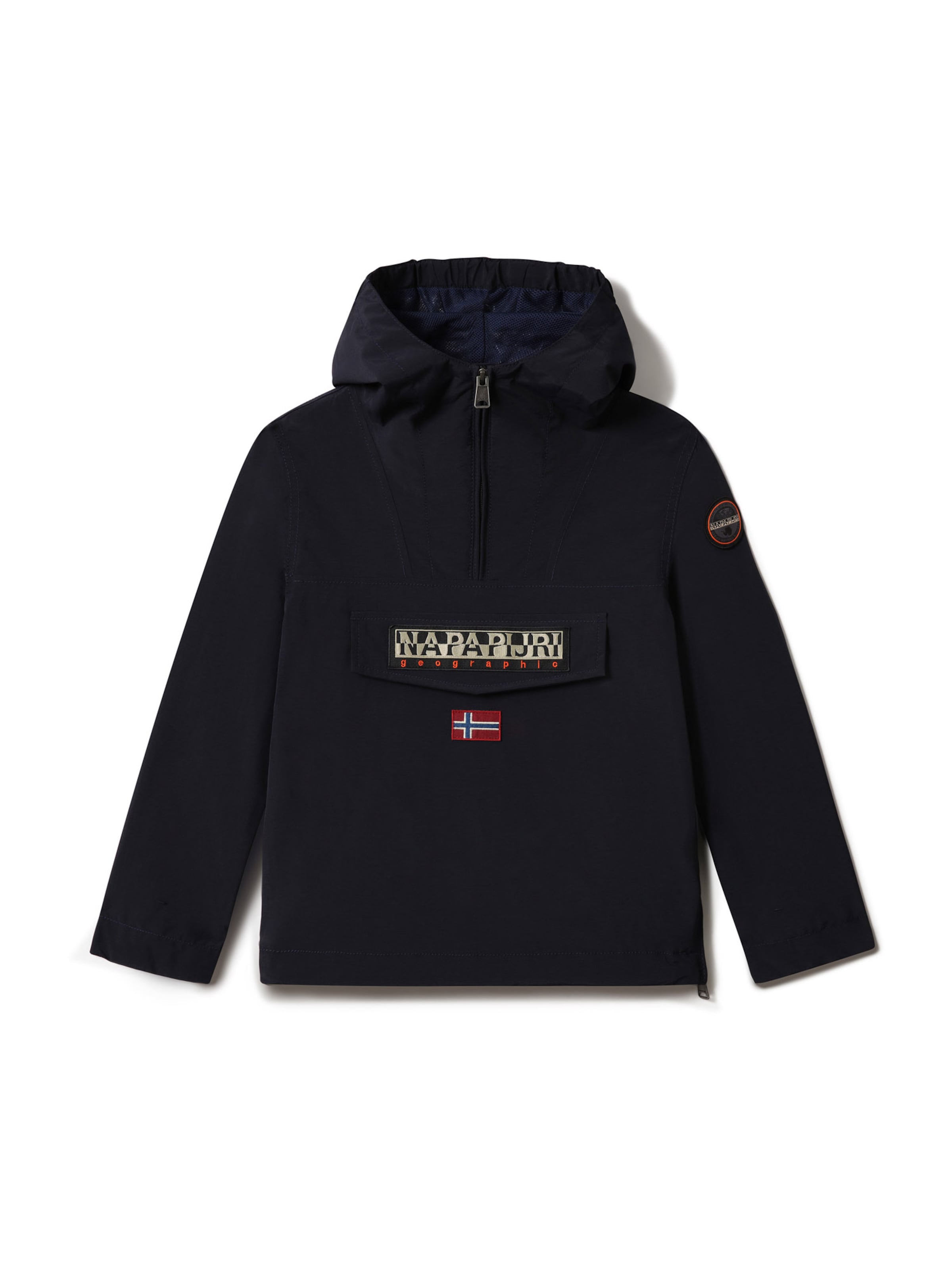 NAPAPIJRI Φθινοπωρινό και ανοιξιάτικο μπουφάν 'RAINFOREST' σε μπλε: μπροστά