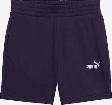 regular Pantaloni sportivi 'ESS SMALL No. 1' di PUMA in lilla: frontale