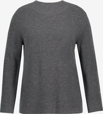 Ulla Popken Pullover in Grau: predná strana