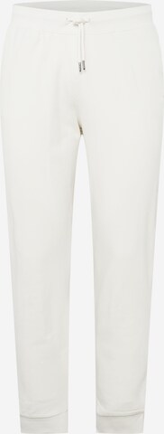 GUESS Tapered Pants 'ADAM' in White: front